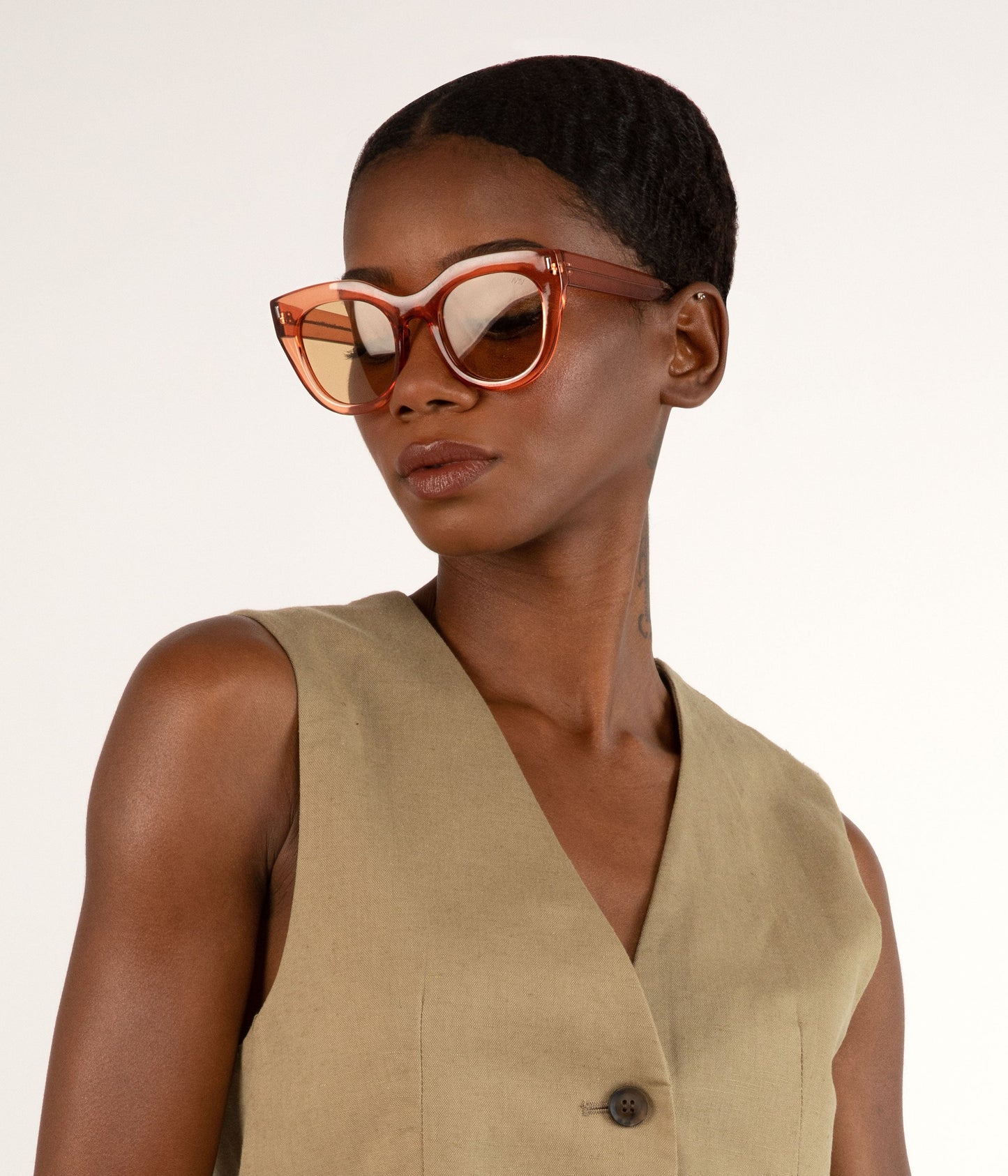 CHARLET Wayfarer Sunglasses