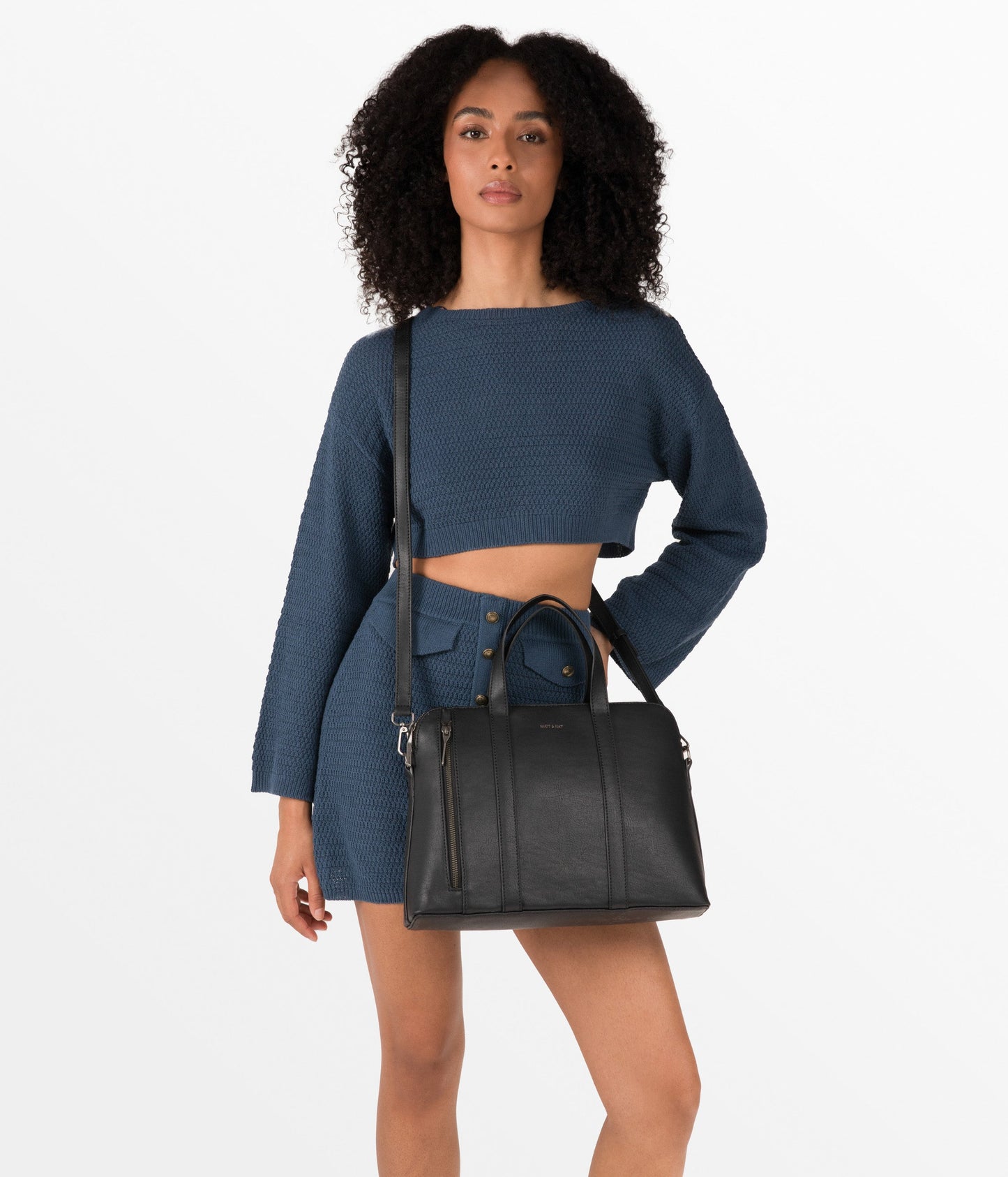 SONA Vegan Satchel Briefcase - Arbor