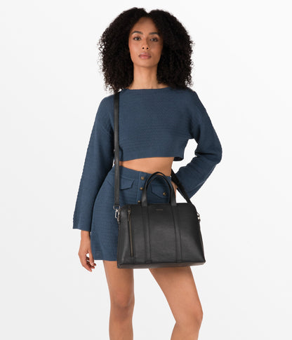 SONA Vegan Satchel Briefcase - Arbor