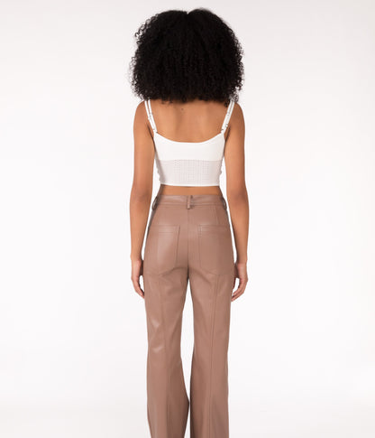 GWEN Women's High-Waisted Vegan Pants