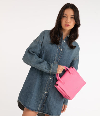 ADELSM Small Vegan Satchel - Purity