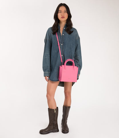 ADELSM Small Vegan Satchel - Purity