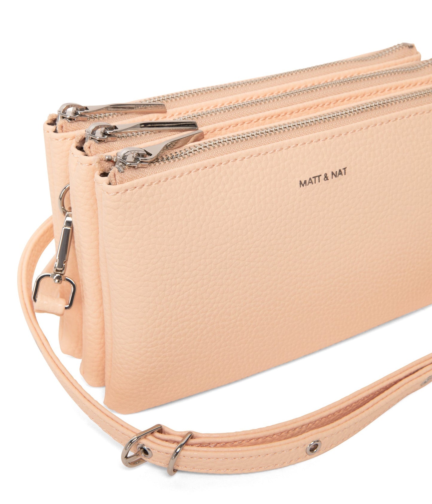 TRIPLET Vegan Crossbody Bag - Purity