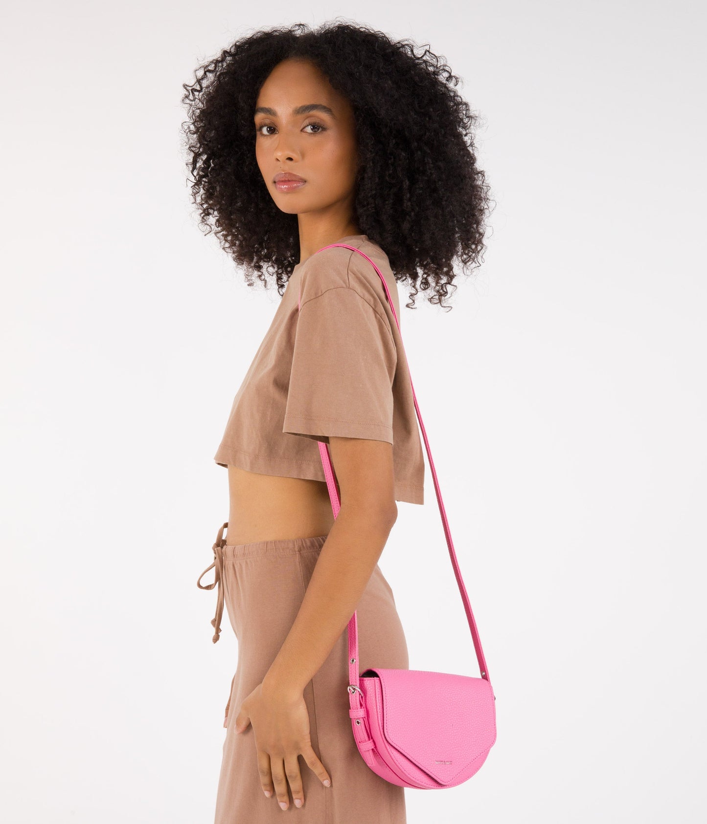 TWILL Vegan Saddle Bag - Purity