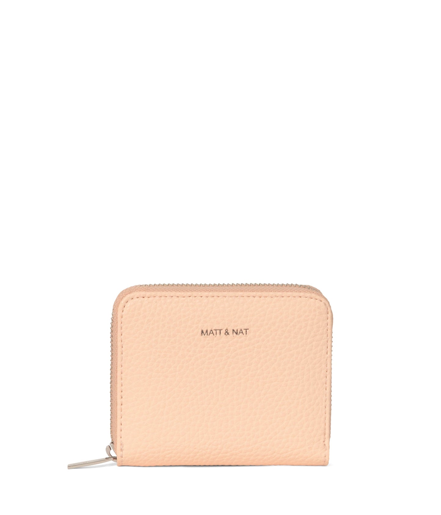 RUE Small Vegan Zip Wallet - Purity