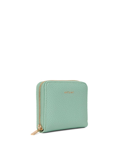 RUE Small Vegan Zip Wallet - Purity