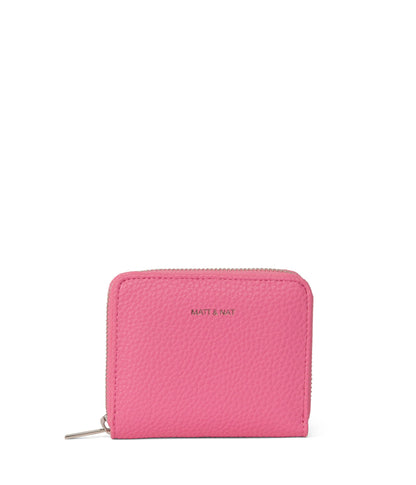 RUE Small Vegan Zip Wallet - Purity