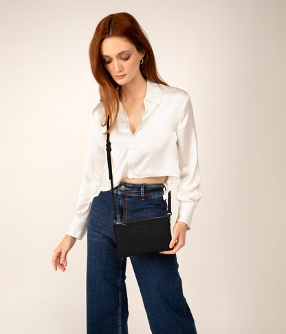 TRIPLET Vegan Crossbody Bag - Purity