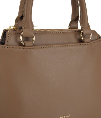 ATHENA Small Vegan Satchel - Sol