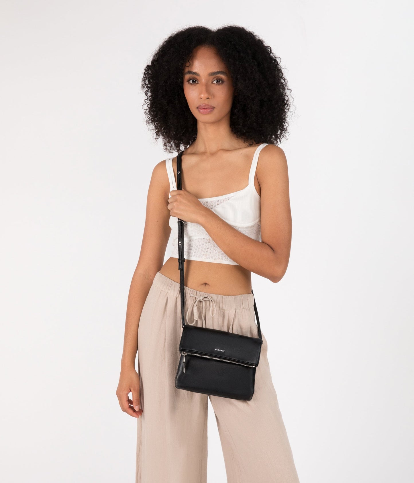 HILEY Vegan Crossbody Bag - Sol