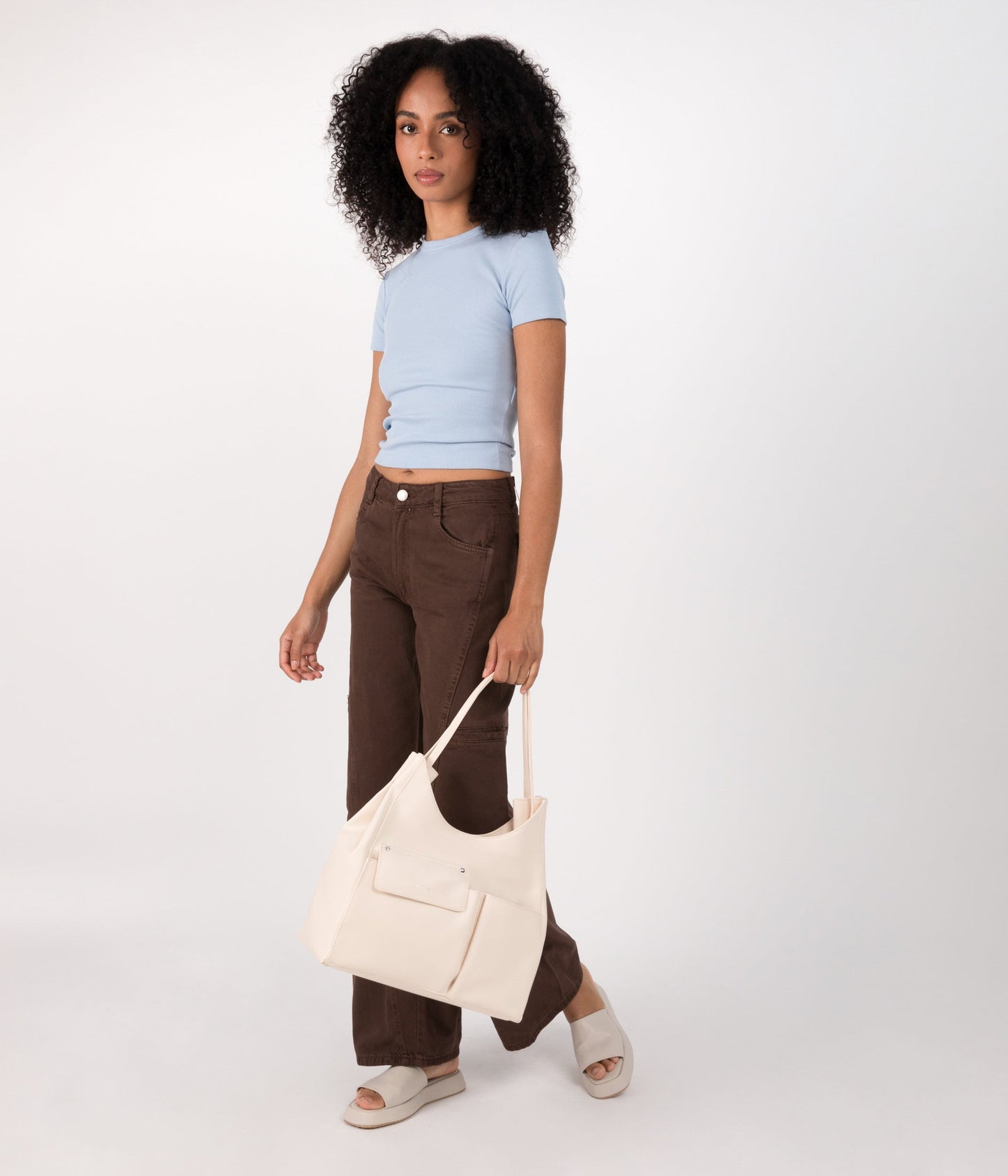 TINA Large Vegan Tote Bag - Arbor