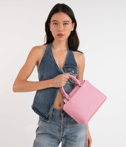 ATHENA Small Vegan Satchel - Sol