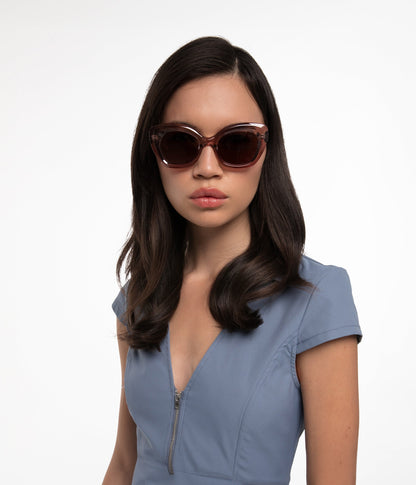 RAKEL-2 Recycled Cat-Eye Sunglasses