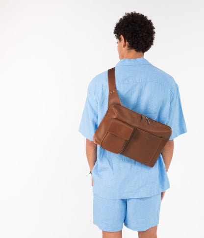 TREY Vegan Sling Bag - Vintage