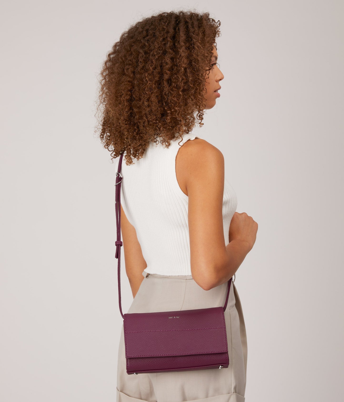 EMI Vegan Crossbody Bag - Purity